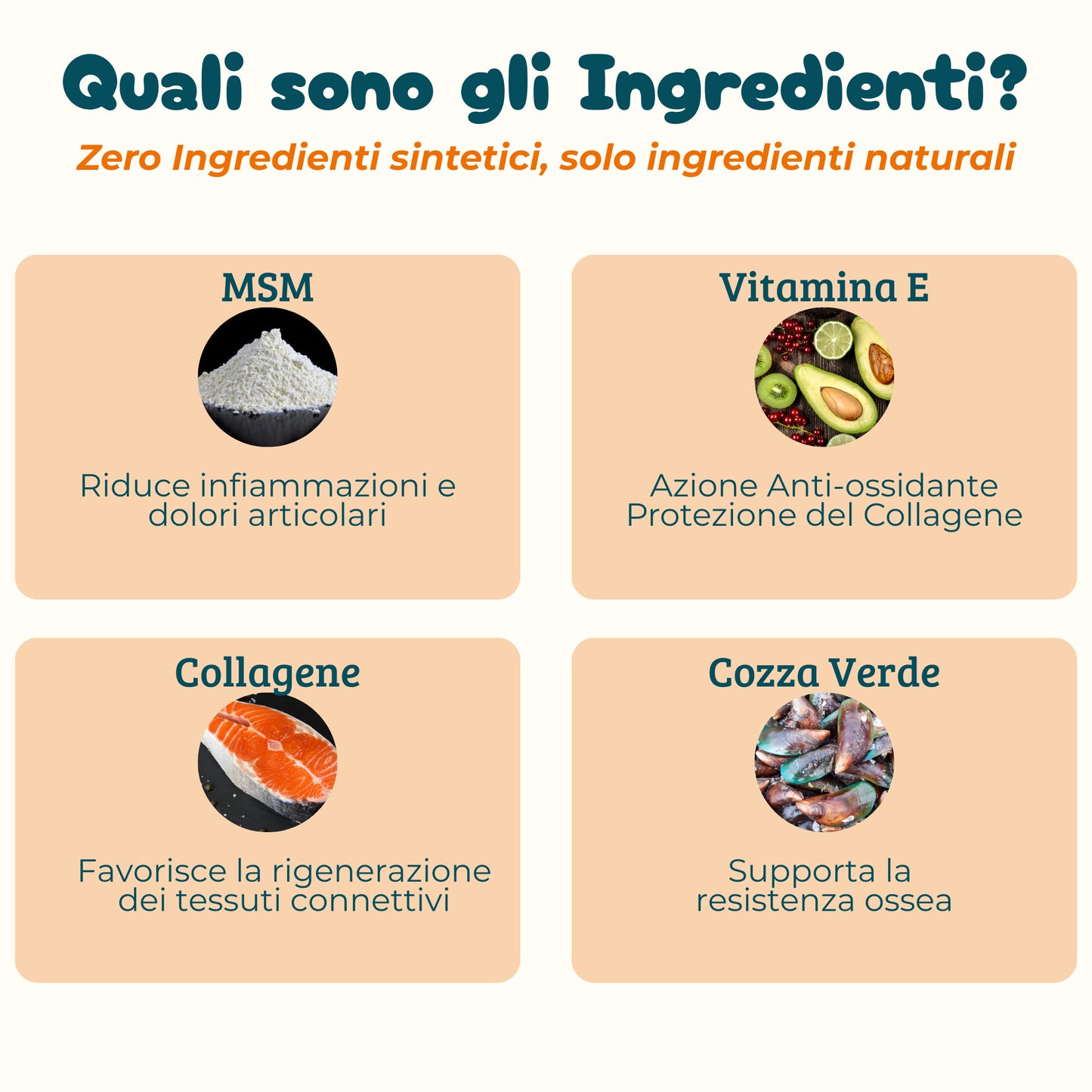 Ossa & Articolazioni - Integratore Mobilità da 90 Bocconcini