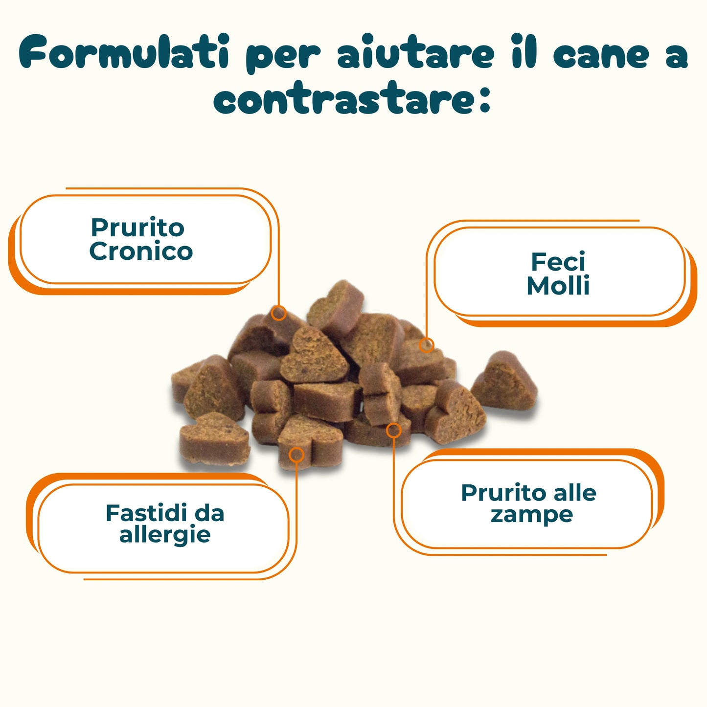 Probiotici Digestivi - Integratore Intestinale da 90 Bocconcini
