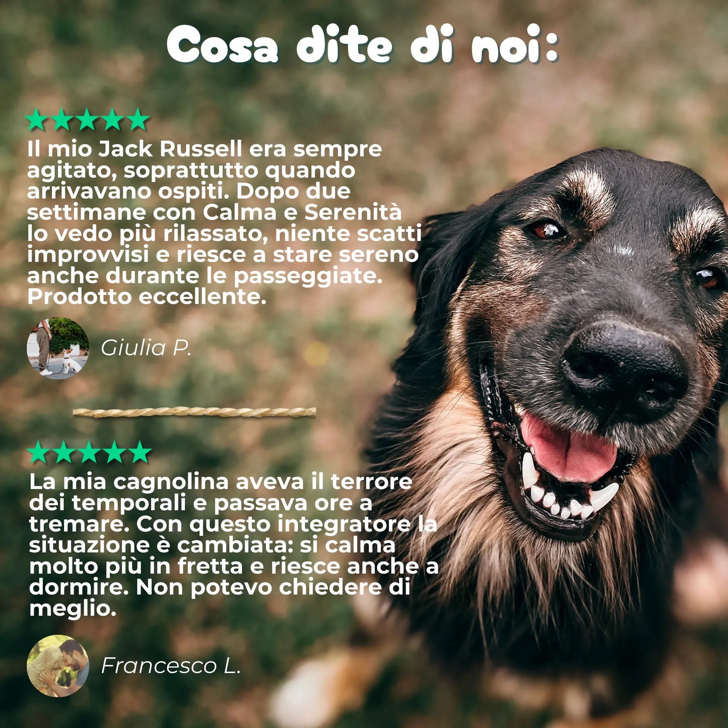 Calma & Serenità - Integratore per Ansia e Stress da 90 Bocconcini